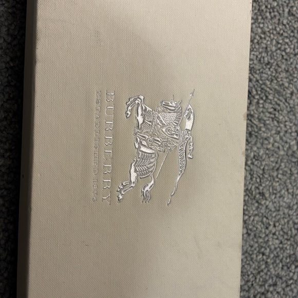 Burberry Checkered Wallet in Brown and Tan - Picture 4 of 5